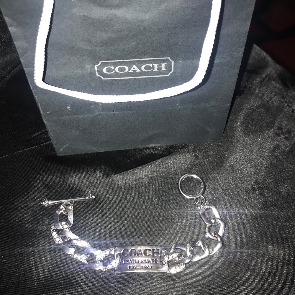 Silver Coach Bracelet